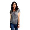 Stetson Western Shirt Womens S/S Scoop Neck S Gray 11-039-0562-0818 GY Stetson ‎womens Tops, Tees & Blouses