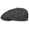 Stetson Hats & Caps ‎mens Stetson Tuckmill Wool Flat Cap Men - Made in The EU Blue-beige