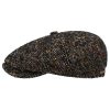 Stetson Hats & Caps ‎mens Stetson Hatteras Colour Dots Flat Cap Men - Made in The EU Black
