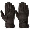 Stetson Classic Uni Goat Leather Gloves Men - Dark Brown Stetson ‎mens Gloves & Mittens