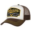 Stetson American Heritage Trucker Cap Women/Men | Dark Brown Stetson ‎mens Hats & Caps