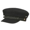 Stetson Hats & Caps ‎unisex-ad Stetson Rider Cap Wool/Cashmere (Black, S)