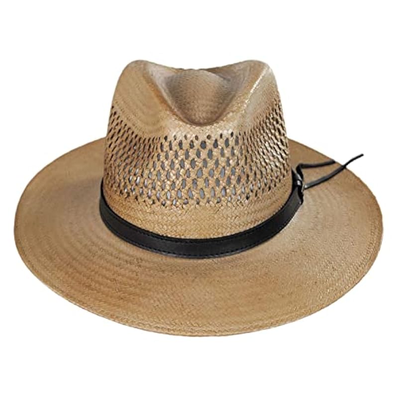 Stetson Men's Peak View Outdoor Straw Hat Cooper Stetson ‎mens Hats & Caps