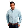 Stetson Blue Deco Geo Print Men's Longsleeve Button Front Shirt 1100105262017BU Aqua Stetson ‎mens Shirts