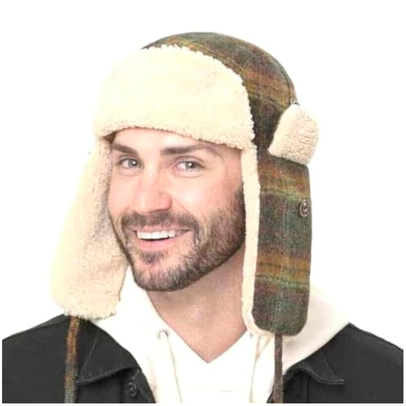 Stetson Meadville Bomber Aviator Hat Women/Men - Green Stetson ‎mens Hats & Caps