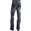 ‎mens Jeans Stetson Stetson Men's Rocker Fit with Lower Rise and Slightly Fitted Thigh Jean Dark Blue