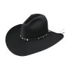 Stetson & Dobbs RWCSCO-6943 Mens Cisco Hats, Black - 7 3/4 ‎mens Hats & Caps Stetson