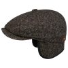 Stetson Stetson Hatteras Donegal Earflaps Cap Men - Anthracite ‎mens Hats & Caps