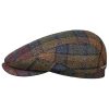 Stetson Stetson Portsmouth Virgin Wool Flat Cap Women/Men Bordeaux-Olive 6 7/8 ‎unisex-ad Hats & Caps