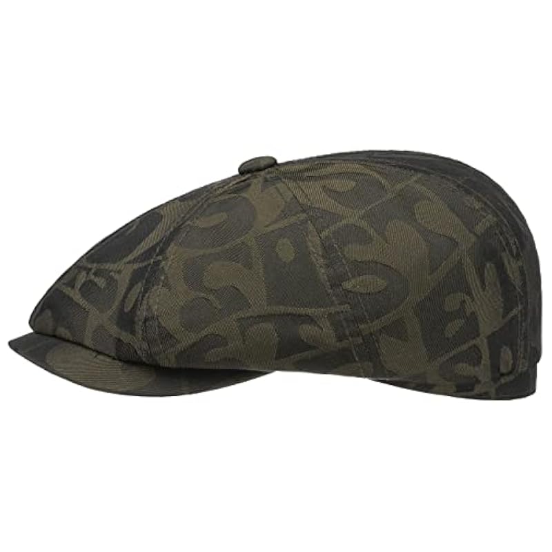 ‎mens Hats & Caps Stetson Stetson Ref Flat Cap Men - Olive