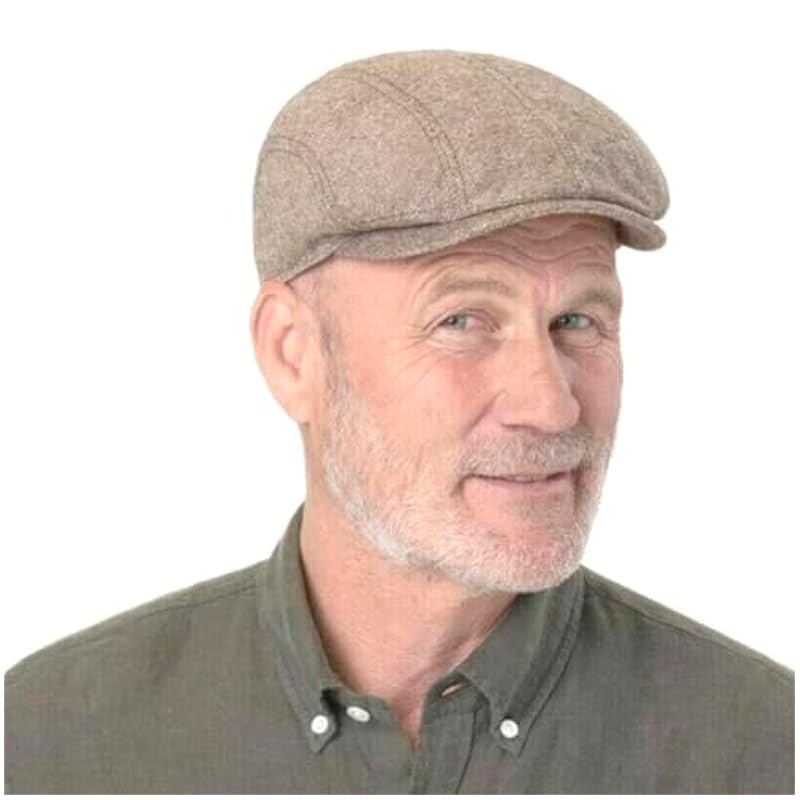 ‎mens Hats & Caps Stetson Stetson Donegal Colour Spots Flat Cap Men - Made in The EU Blue