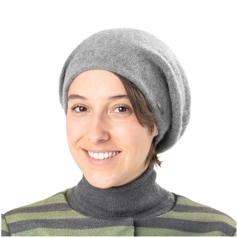 ‎womens Hats & Caps Stetson Stetson Shirley Cashmere Knit Hat Women/Men - Grey