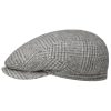 Stetson Stetson Undyed Virgin Wool Driver Flat Cap Men - Made in The EU Light Grey ‎mens Hats & Caps