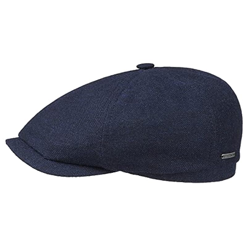 Hats & Caps Stetson Stetson Ore Virgin Wool Flat Cap Men Blue 6 7/8