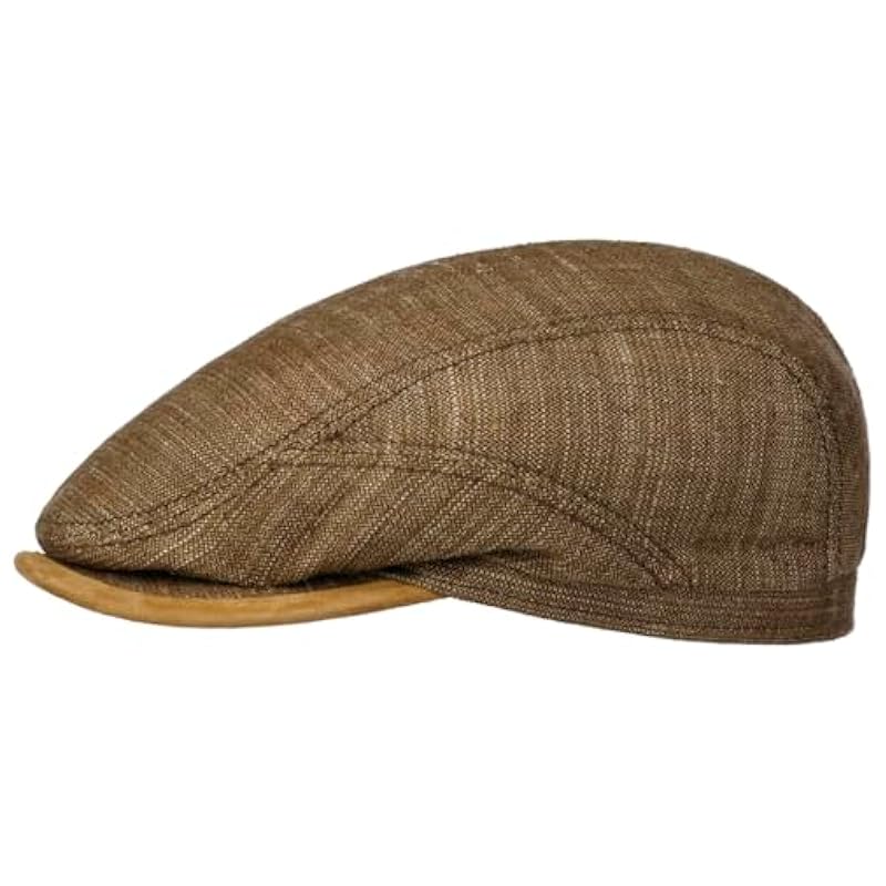 Stetson Stetson Yelvington Driver Flat Cap Men - Made in Germany Brown ‎mens Hats & Caps