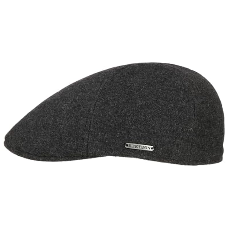 Stetson Hats & Caps ‎mens Stetson Texas Wool Gatsby Cap Men - Anthracite