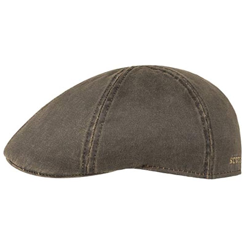 ‎mens Hats & Caps Stetson Stetson Men's Weathered Cotton Duck Ivy Cap (Brown, XL)