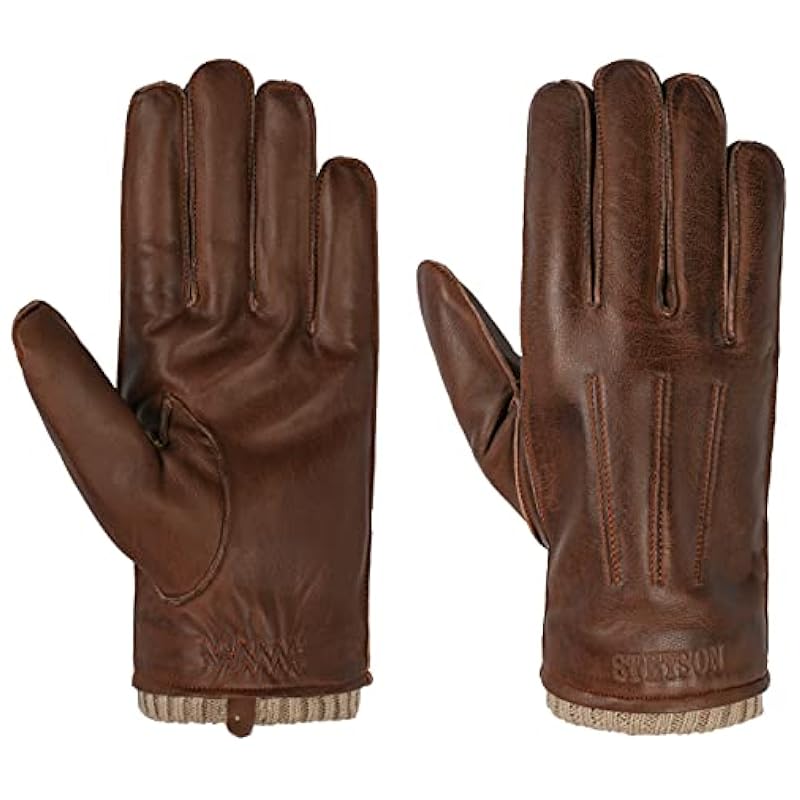 Stetson Gloves & Mittens ‎mens Stetson Mankota Sheepskin Gloves Men - Brown