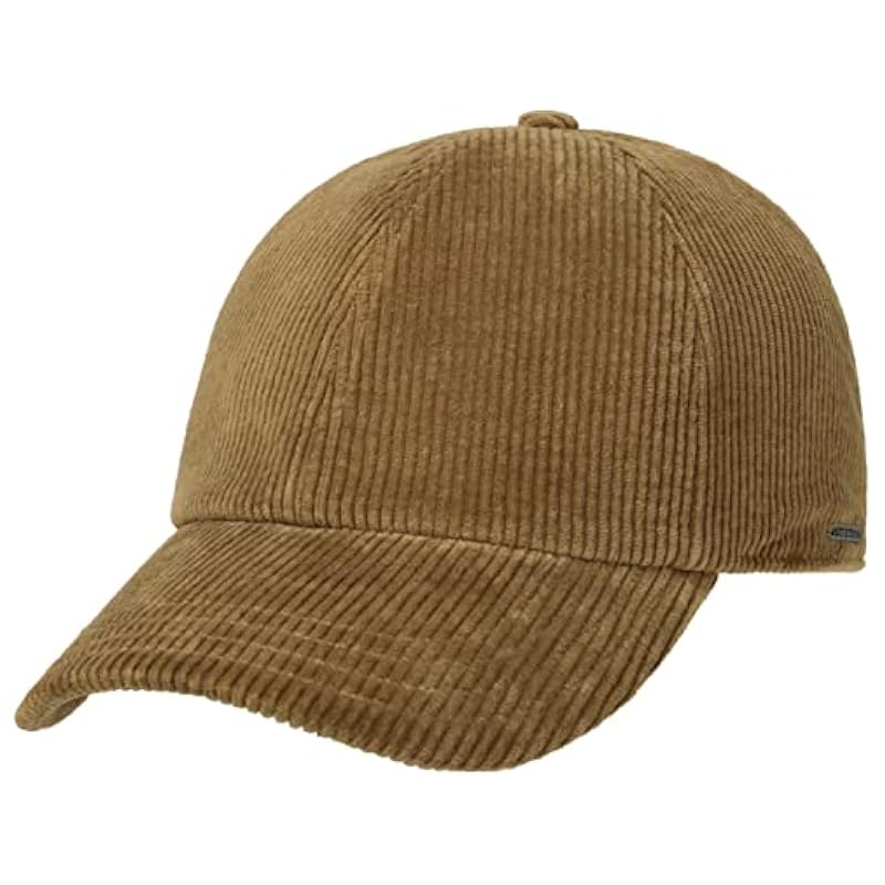 ‎mens Hats & Caps Stetson Stetson Ashton Corduroy Cap Men Khaki 7-7 1/8