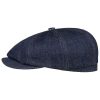 Stetson Stetson Hatteras Denim Sustainable Flat Cap Men - Made in The EU Denim ‎mens Hats & Caps