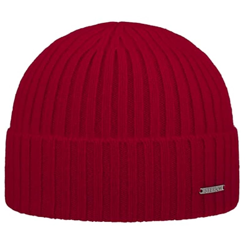 Stetson Varnell Cashmere Knit Hat Women/Men - Red Stetson ‎womens Hats & Caps