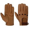 Stetson Stetson Vented Leather Gloves Men - Brown ‎mens Novelty