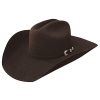 ‎mens Hats & Caps Stetson Stetson Stallion Collection The Oak Ridge Cowboy Hat Brown
