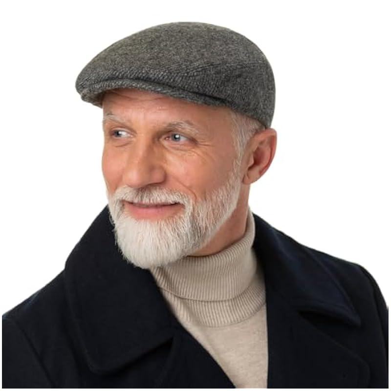 Stetson Bendavoa Wool Driver Flat Cap Men - Made in The EU Rust Stetson ‎mens Hats & Caps