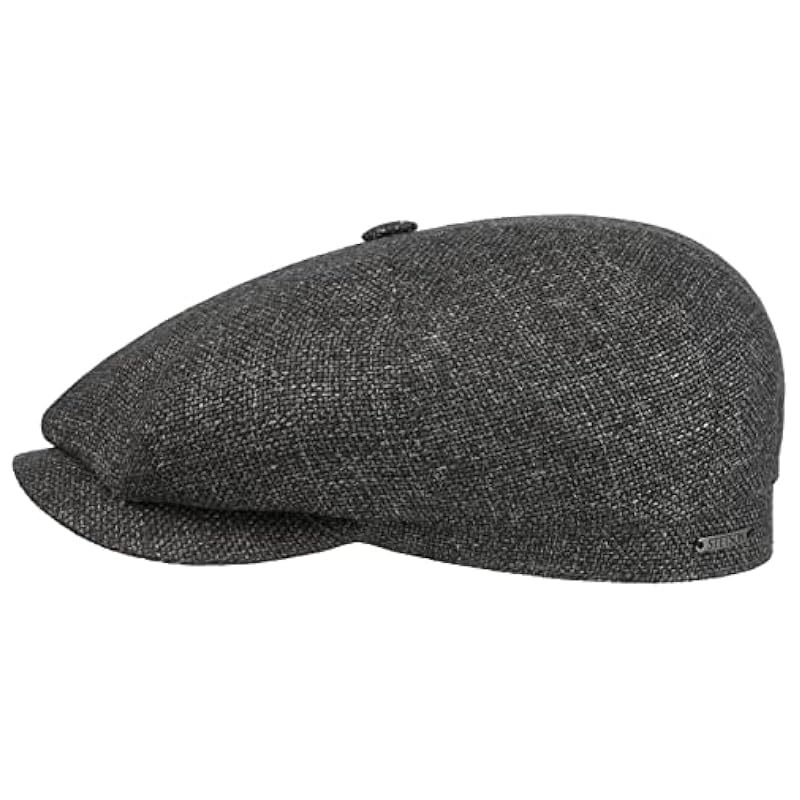 Stetson Hatteras Ellington Flat Cap Women/Men - Made in The EU Anthracite Stetson ‎mens Hats & Caps