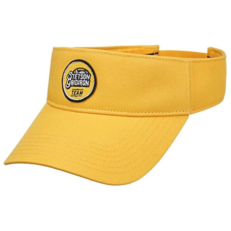 ‎womens Hats & Caps Stetson Stetson Gridiron Sun Visor Women/Men - Yellow