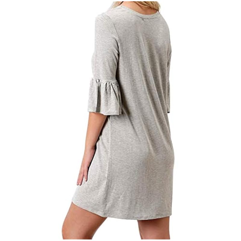 Stetson Dresses ‎womens Stetson Western Dress Womens Elbow Sleeve M Gray 11-057-0514-0542 GY