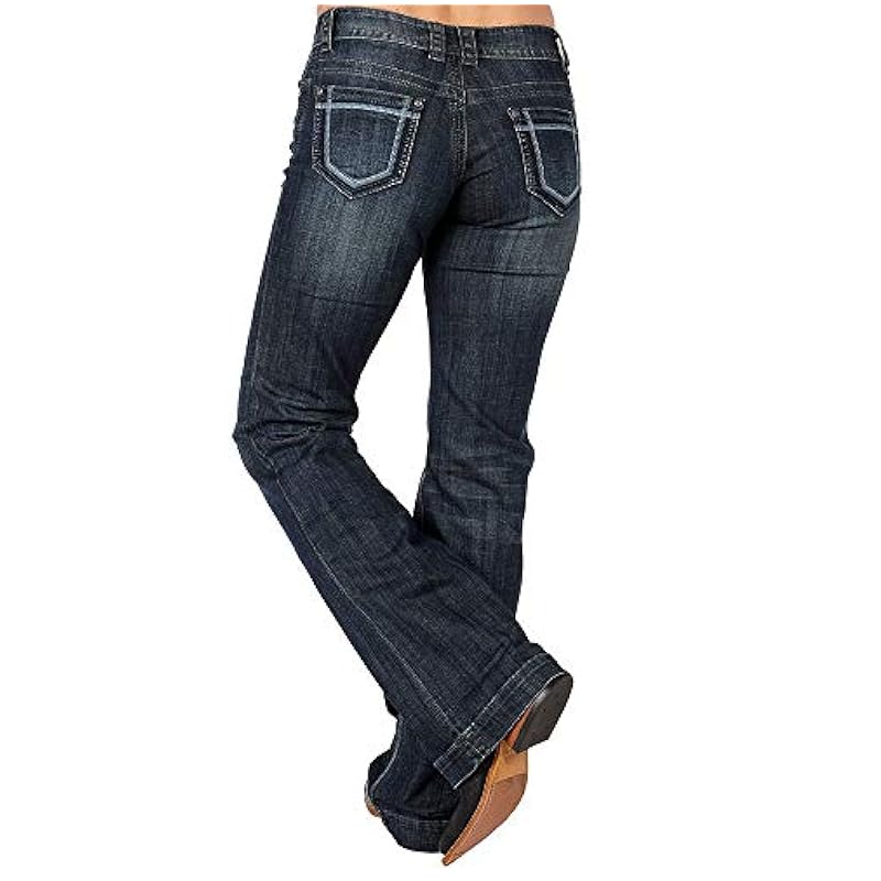 Stetson Women's Ladies Jean 214 Trouser Fit Blue Stetson ‎womens Jeans