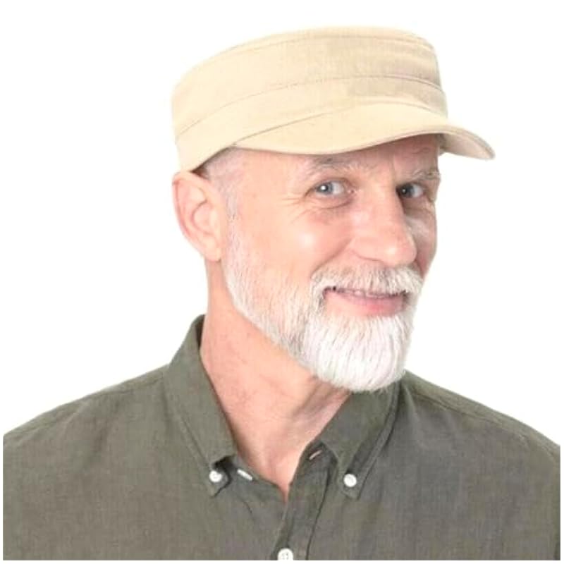 Stetson Sustainable Cotton Army Cap Men - Made in The EU Beige ‎mens Hats & Caps Stetson