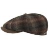 Stetson Hatteras Johnny Flat Cap Men Black-Beige 7 3/8 ‎mens Hats & Caps Stetson