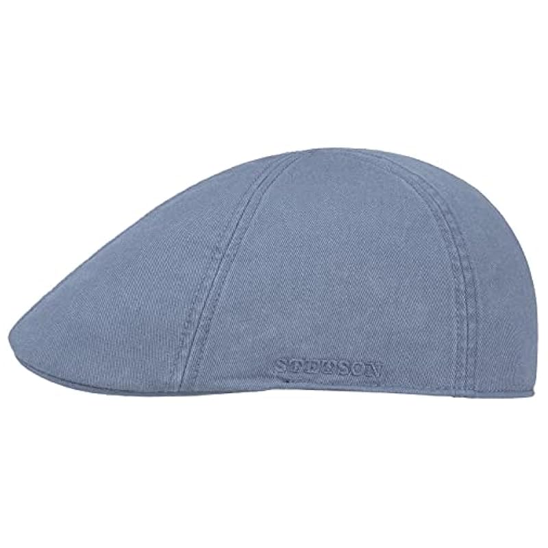 Stetson Stetson Texas Sun Protection Flat Cap Women/Men | Pigeon Blue ‎mens Hats & Caps