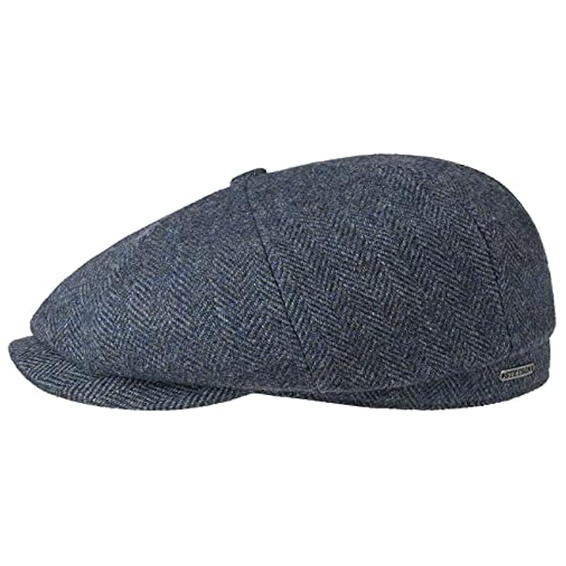 Stetson Hatteras Classic Wool Flat Cap Men - Navy ‎mens Hats & Caps Stetson