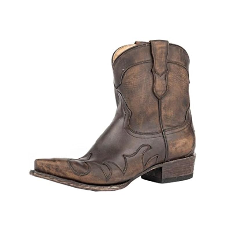 ‎womens Boots Stetson Stetson Western Boots Womens 7" Wing Tip 7 B Brown 12-021-5105-1229 BR