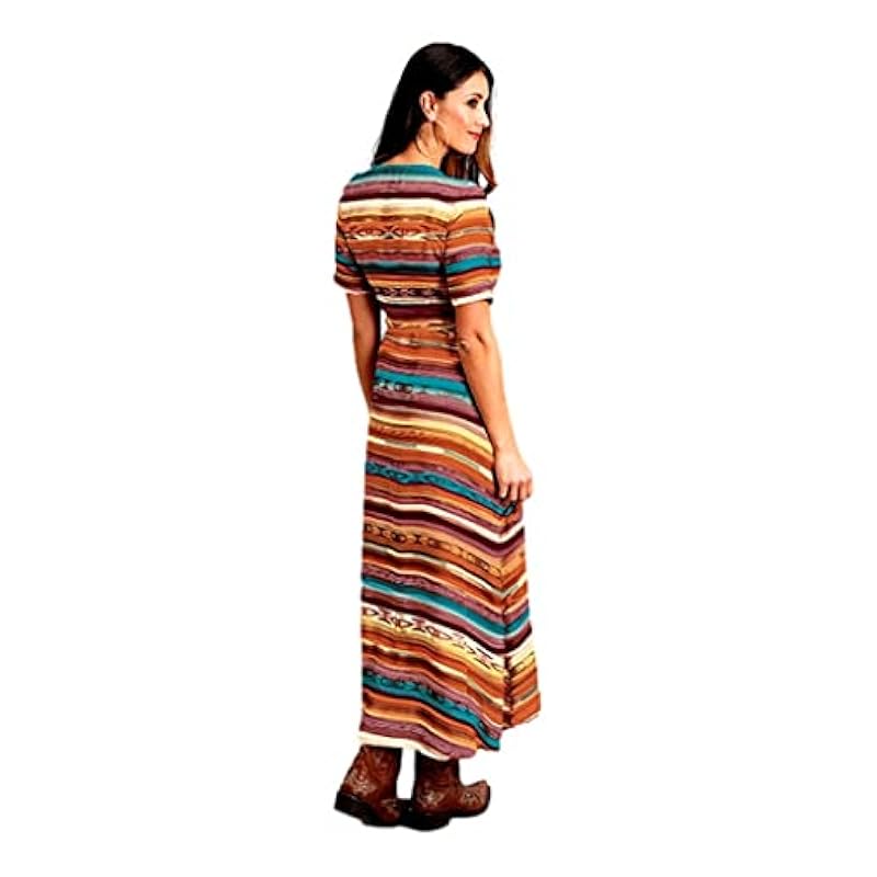 Stetson Dresses ‎womens Stetson Western Dress Womens S/S Multi-Color 11-057-0590-2027 MU Multi
