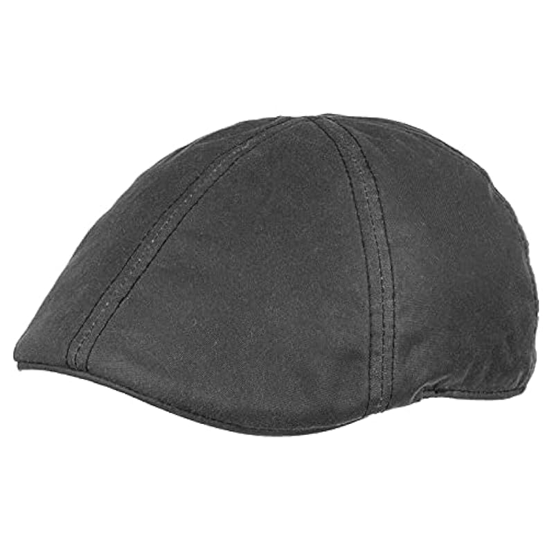 Hats & Caps Stetson Stetson Texas Waxed Cotton Gatsby Cap Women/Men Black 7 1/2-7 5/8