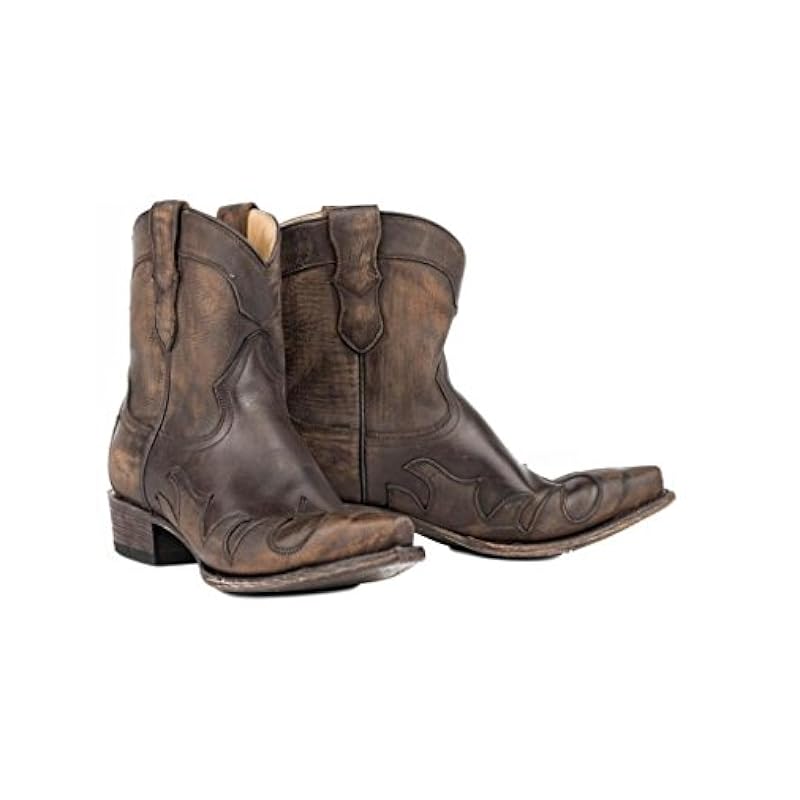 ‎womens Boots Stetson Stetson Western Boots Womens 7" Wing Tip 7 B Brown 12-021-5105-1229 BR