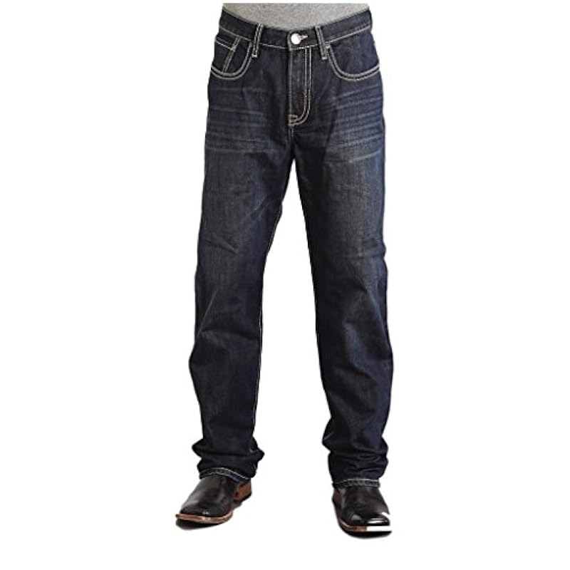 Stetson Jeans ‎mens Stetson Men's 1520 Standard Straight-Leg Jean Classic Da