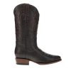 Stetson Boots ‎mens Stetson Mens Carlisle Embroidered Round Toe Casual Boots Mid Calf - Brown - Size 7 D