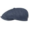 Stetson Stetson Hatteras Brinkley Flat Cap Men - Made in The EU Blue-mottled ‎mens Hats & Caps