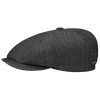 Stetson Men's 6 Panel Wool Linen Cap (55) Black Stetson ‎mens Hats & Caps