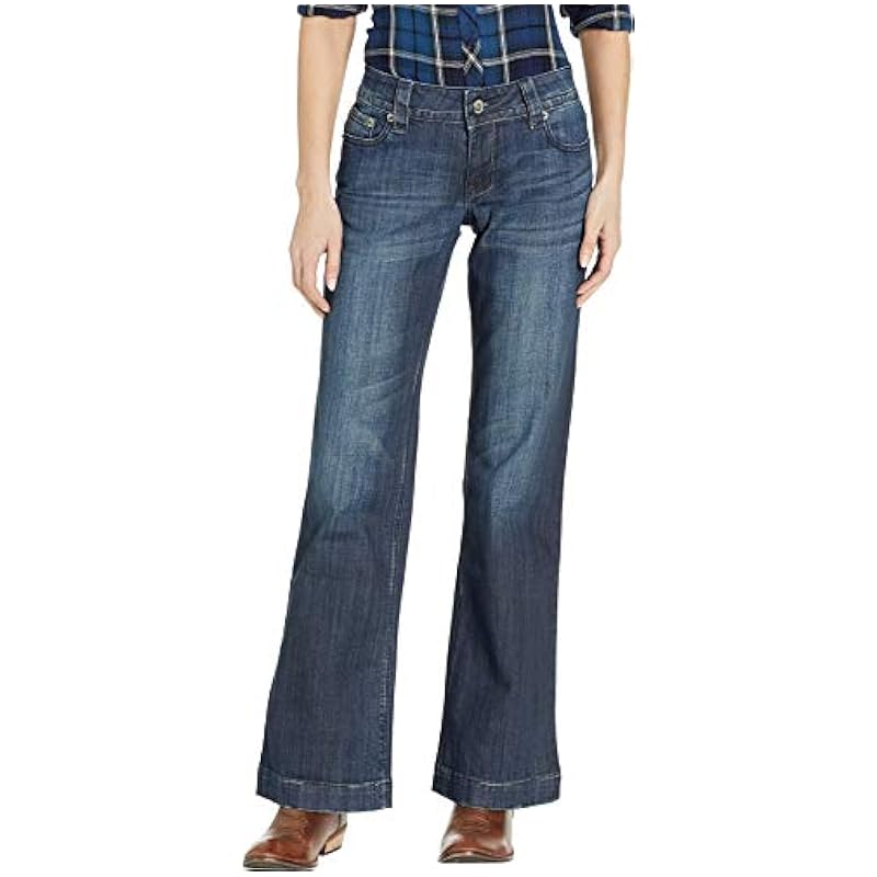 ‎womens Jeans Stetson Stetson Women's Medium 214 Trouser Fit Jeans Blue 18W x 34L