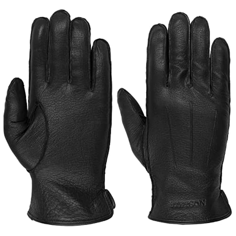 Stetson Gloves & Mittens ‎mens Stetson Classic Uni Goat Leather Gloves Men - Black