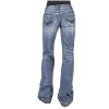 Stetson Women's 214 Decorative Trousers Blue 8 34 Stetson ‎womens Pants