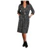 Stetson Stetson Women's Roper Southwestern Print Long Sleeve Dress Black X-Large US ‎womens Dresses
