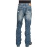 Stetson Men's Rocker Fit with Lower Rise and Slightly Fitted Thigh Jean Light Ston Stetson ‎mens Jeans