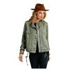 ‎women Coats, Jackets & Vests Stetson Stetson Western Jacket Womens Bomber S Olive 11-096-0565-7025 GR